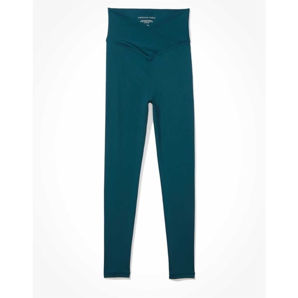 American Eagle Outfitters Teal Leggings - Picture 2 of 7